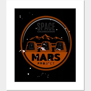 occupy mars Posters and Art